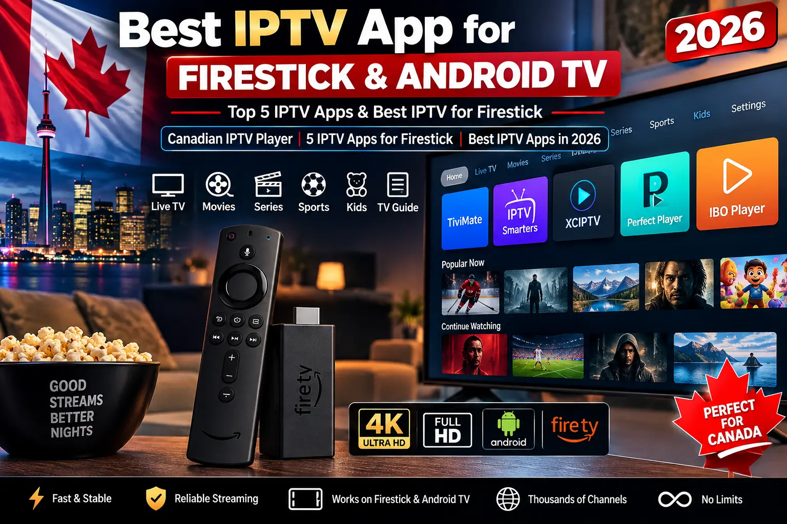 best iptv player for firestick