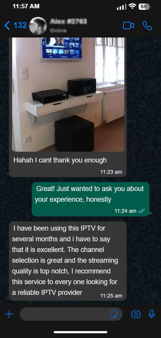 TREX IPTV Canada customer activation proof 8